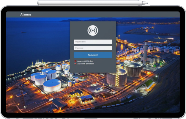 Einsatztabletsoftware aMobile Pro der Alamos GmbH