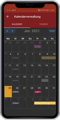 aPager Pro - Kalender